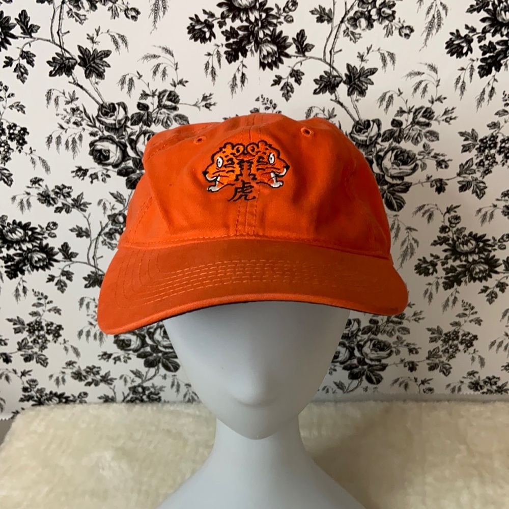 Clemson University Tigers 1960 Strapback Adjustable Cap Hat Orange Asian